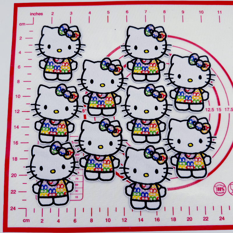Mid(Iron-on) HK Shape Patches