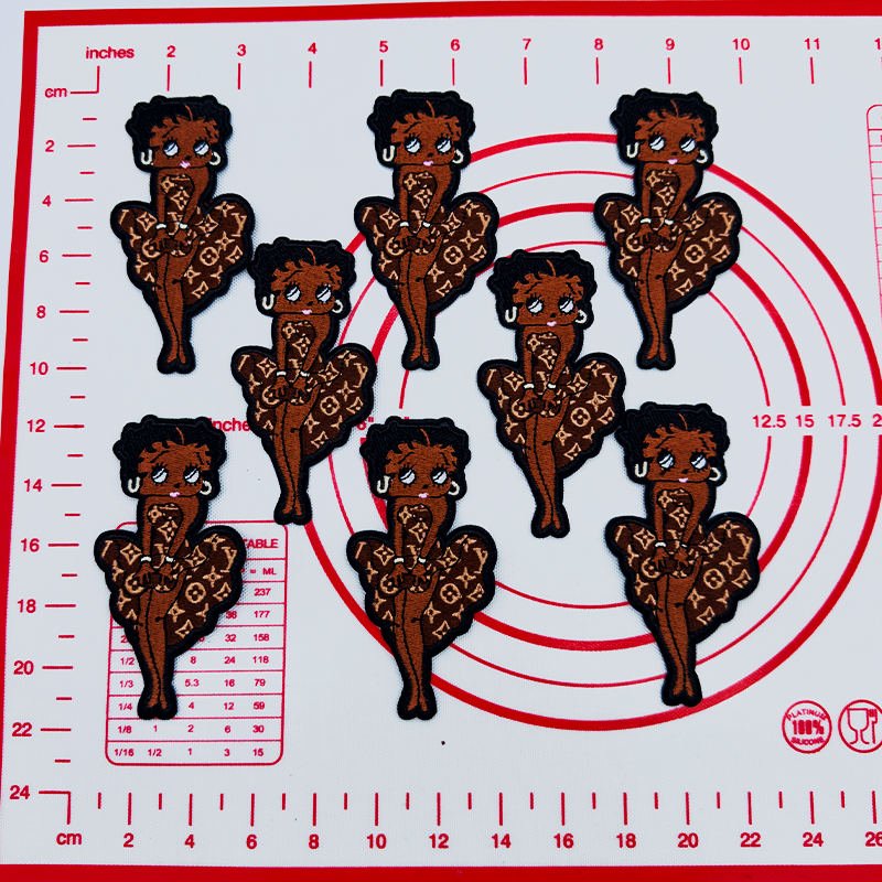 Mid(Iron-on) L-Betty Patches